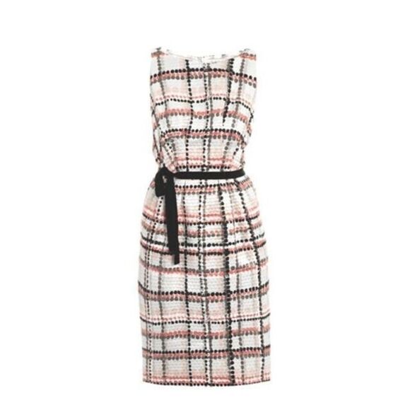 NWT's $975 Max Mara Women's Dot Pattern Shift Dress Size 10 - Picture 1 of 10